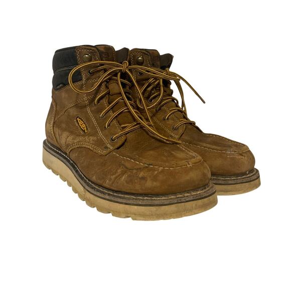 Keen Cincinnati Waterproof Work Boots Leather Mens Brown Size 11D Composite Toe